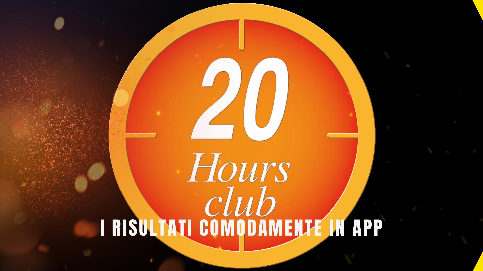 Orari di apertura 20Hours Gargano periodo estivo 2024